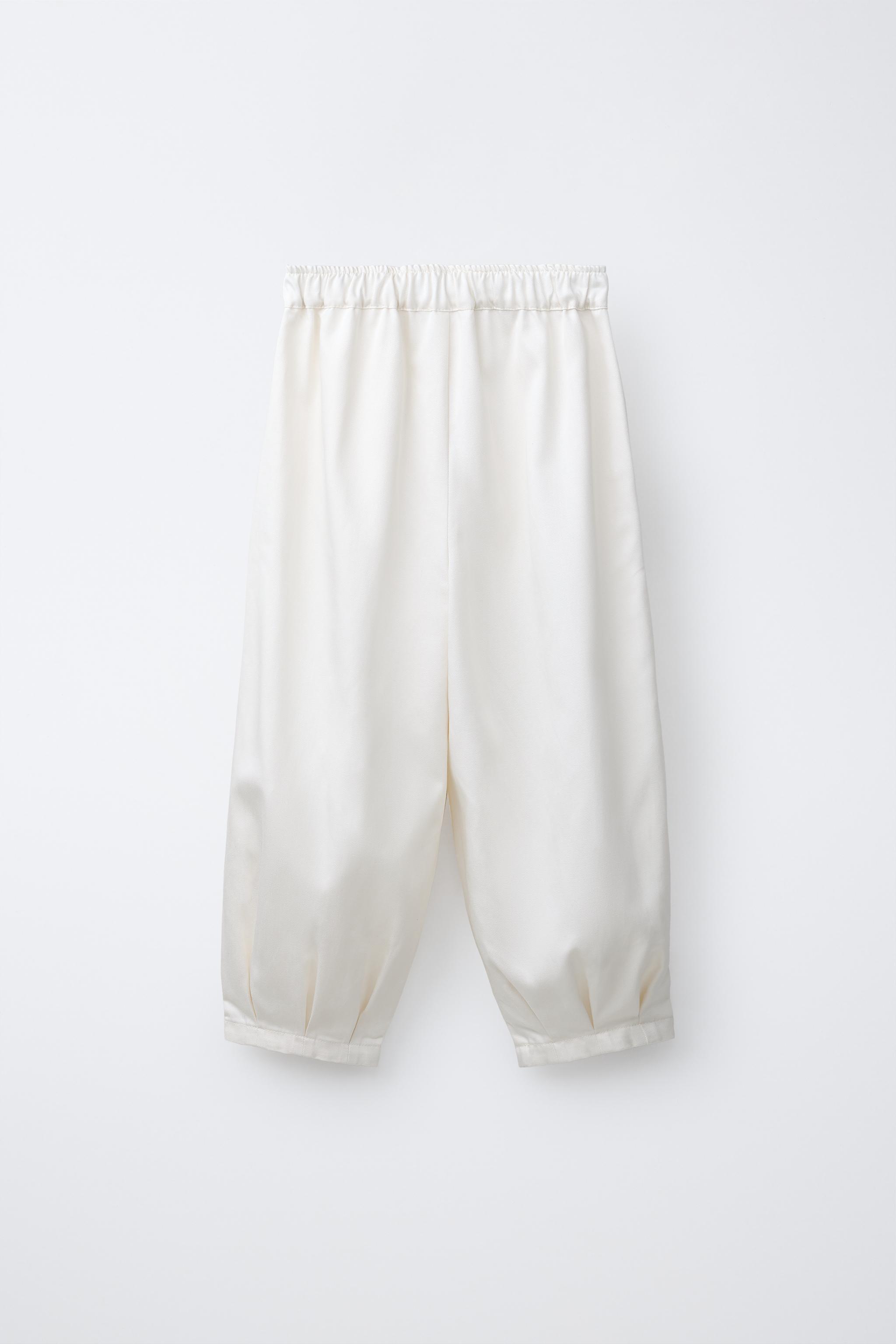 PANTALON BARREL À PINCES